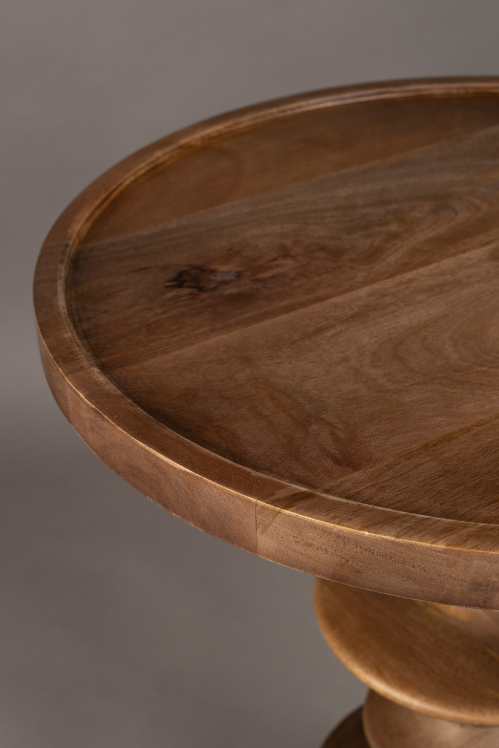 Round Wooden Side Table | Dutchbone Cath | Oroatrade.com