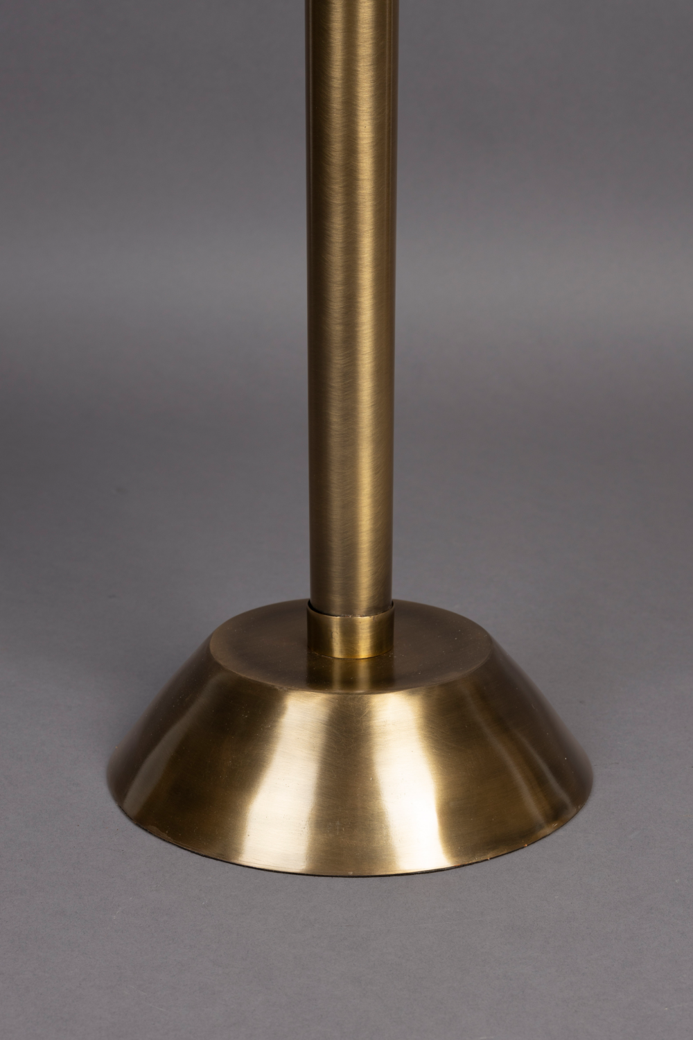 Gold Pedestal Side Table | Dutchbone Sana | OROA.com