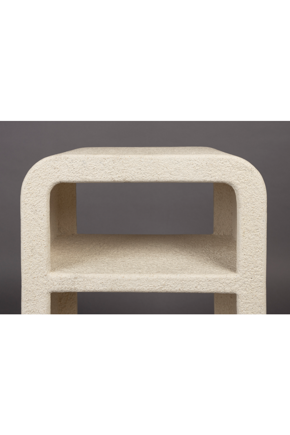 Beige Modern Bedside Table | Dutchbone Veda | OROA.com