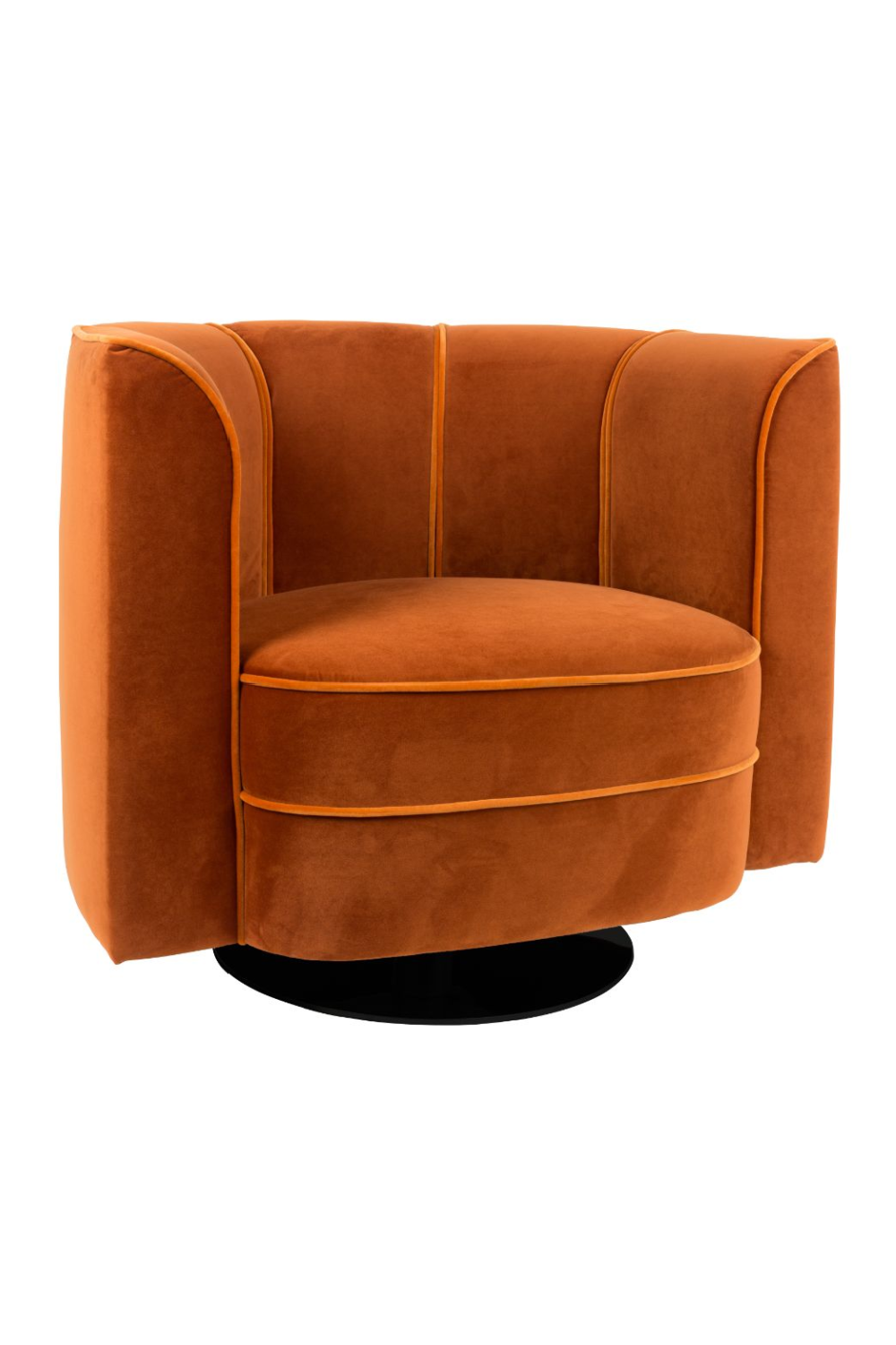 Curved Back Lounge Chair | Dutchbone Flower | Oroa.com