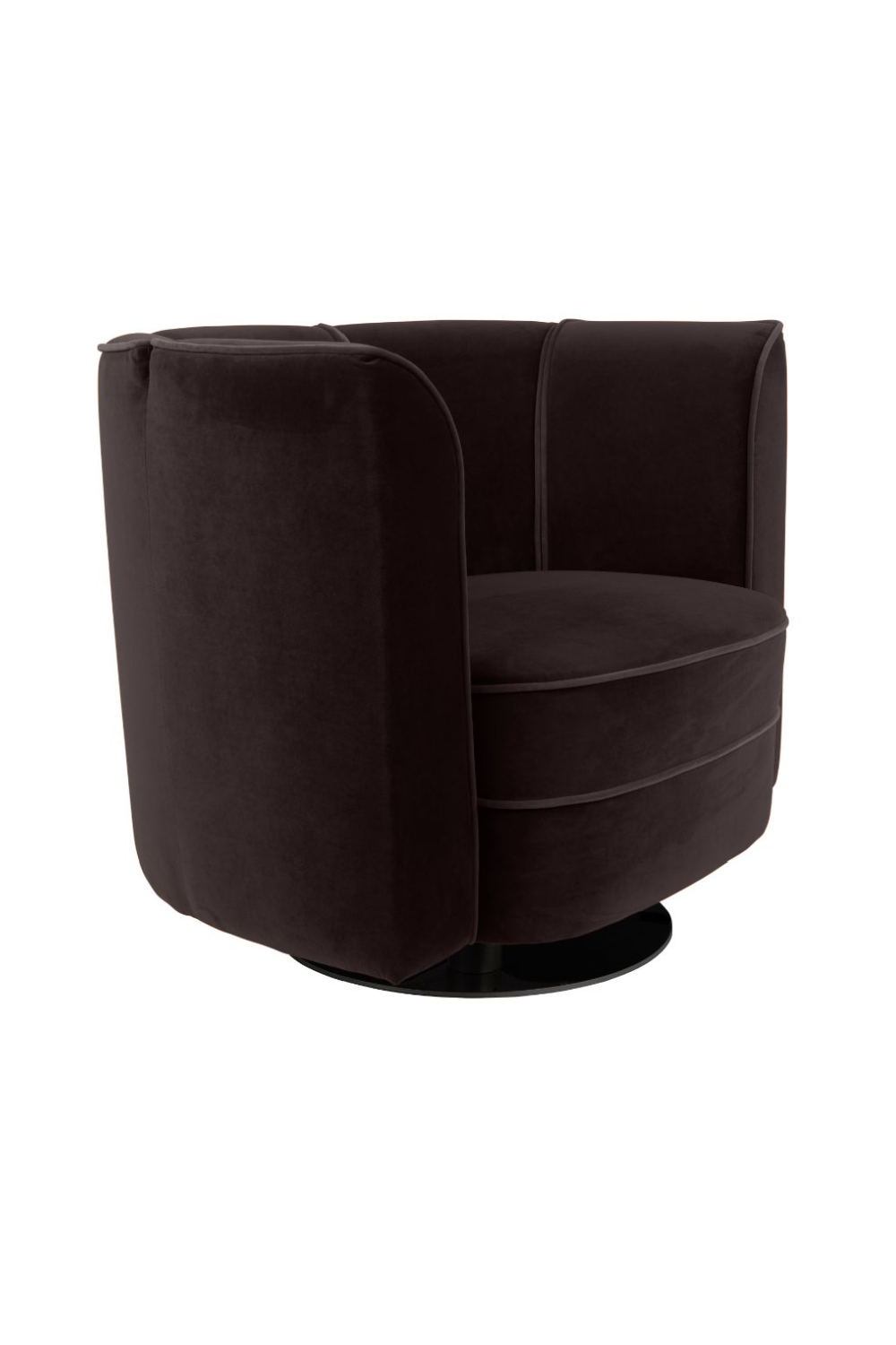 Curved Back Lounge Chair | Dutchbone Flower | Oroa.com