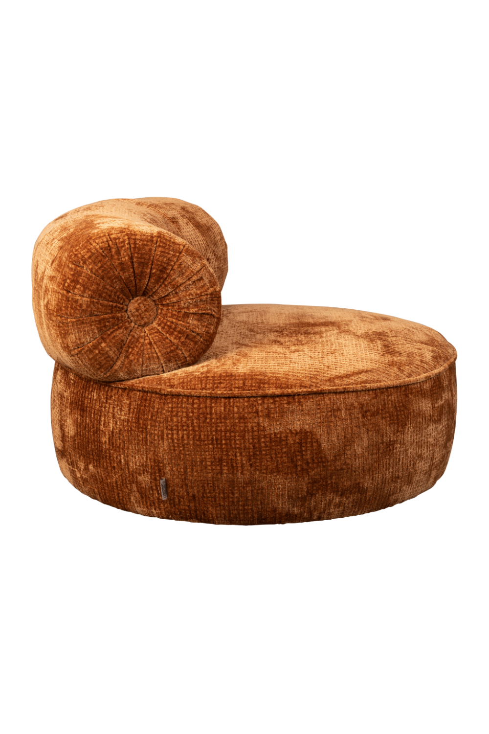 Round Modern Lounge Chair | Dutchbone Tilbury | OROA.com