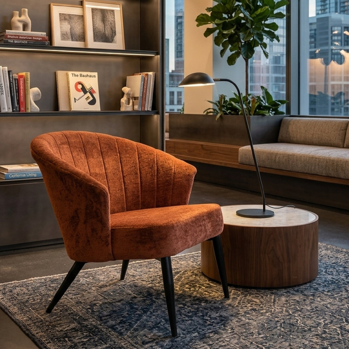 Modern European furniture - Upholstered Lounge Chair - www.oroa.com | Oroa.com