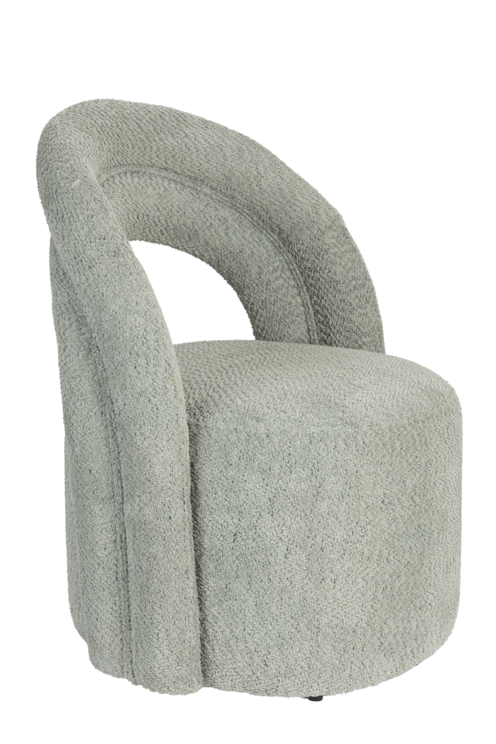 Bouclé Swivel Lounge Chair | Dutchbone Seina | OROA.com
