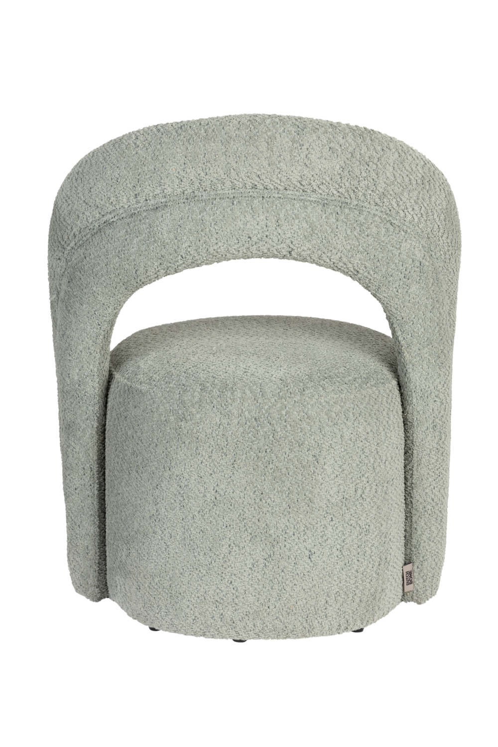 Bouclé Swivel Lounge Chair | Dutchbone Seina | OROA.com
