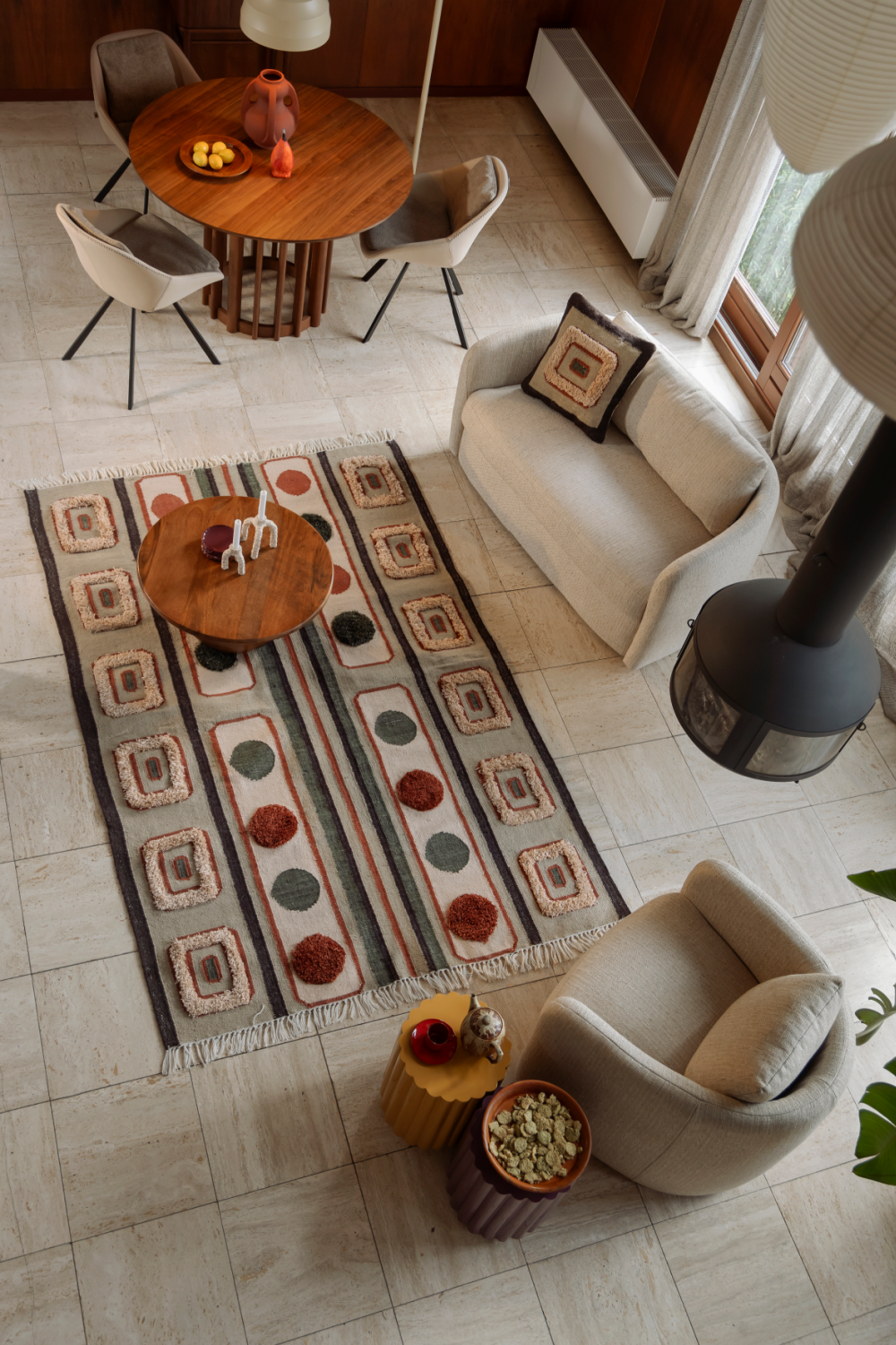 Curved Modern Sofa | Dutchbone Boho | OROA.com