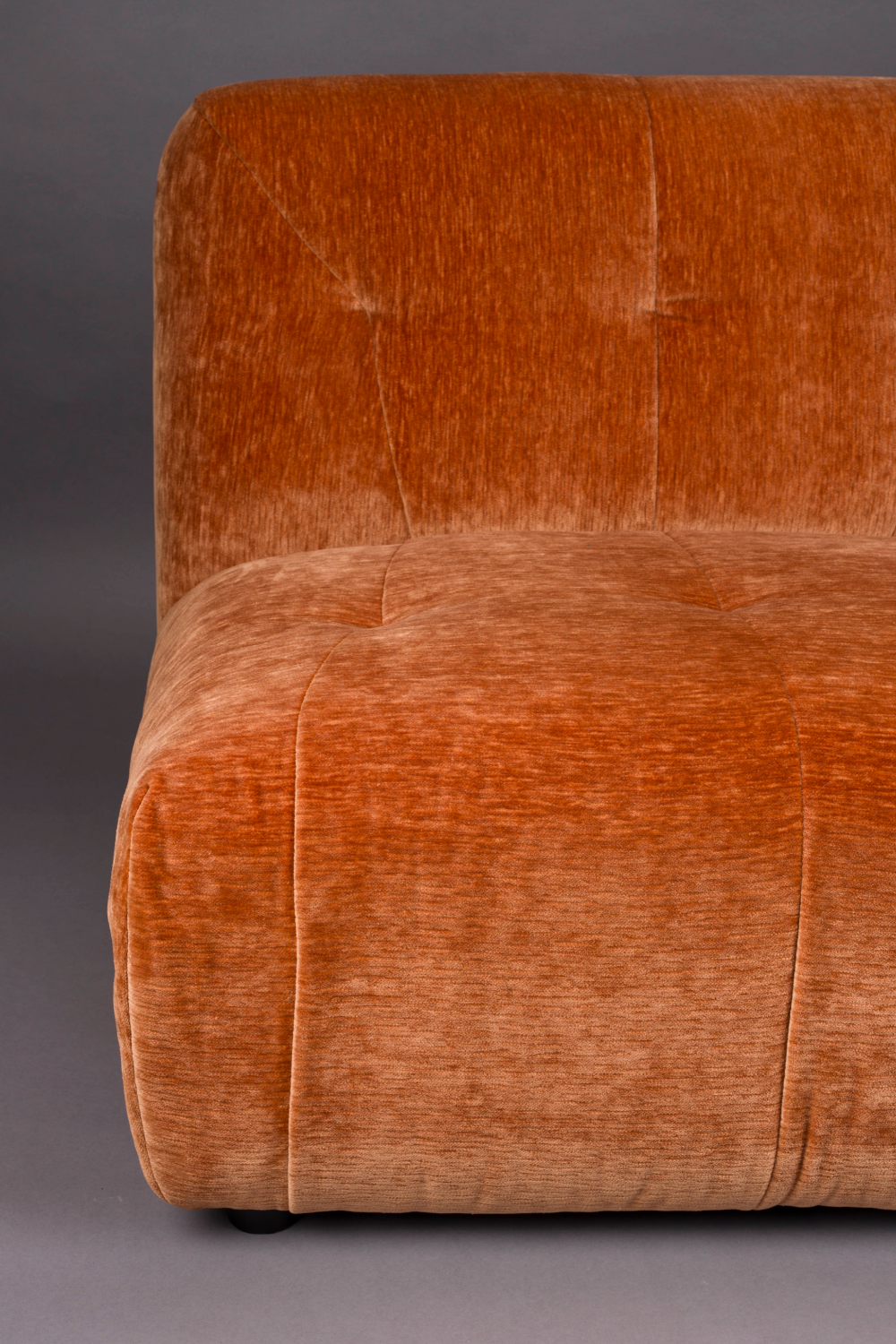 Velvet Modular 1-Seater Sofa | Dutchbone Giada | OROA.com