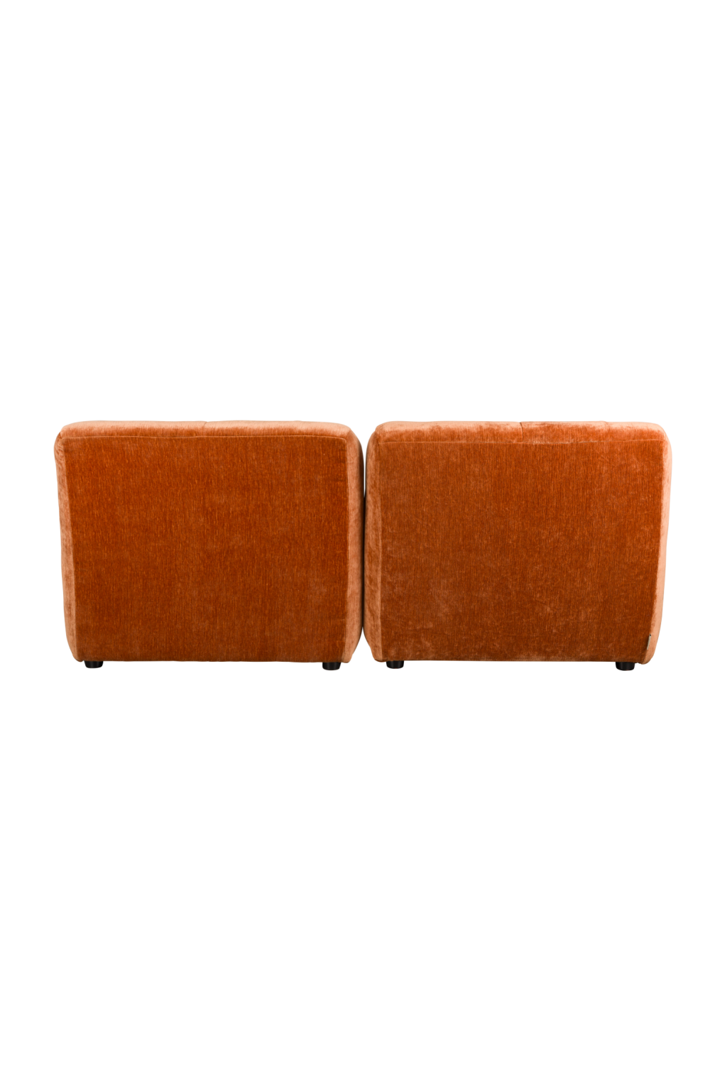 Orange Velvet Sofa | Dutchbone Giada | Oroa.com