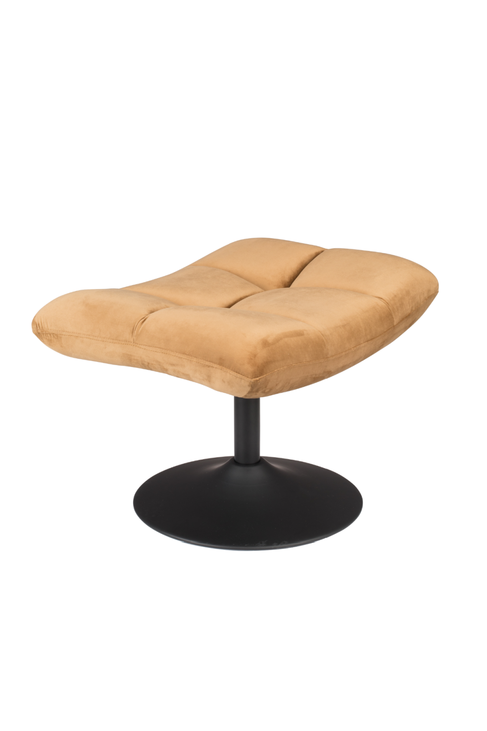 Pedestal Base Padded Hocker | Dutchbone Bar | Oroa.com