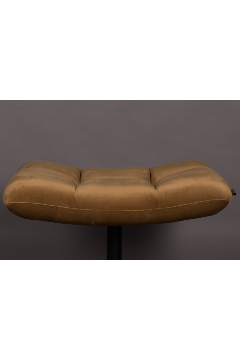 Pedestal Base Padded Hocker | Dutchbone Bar | Oroa.com