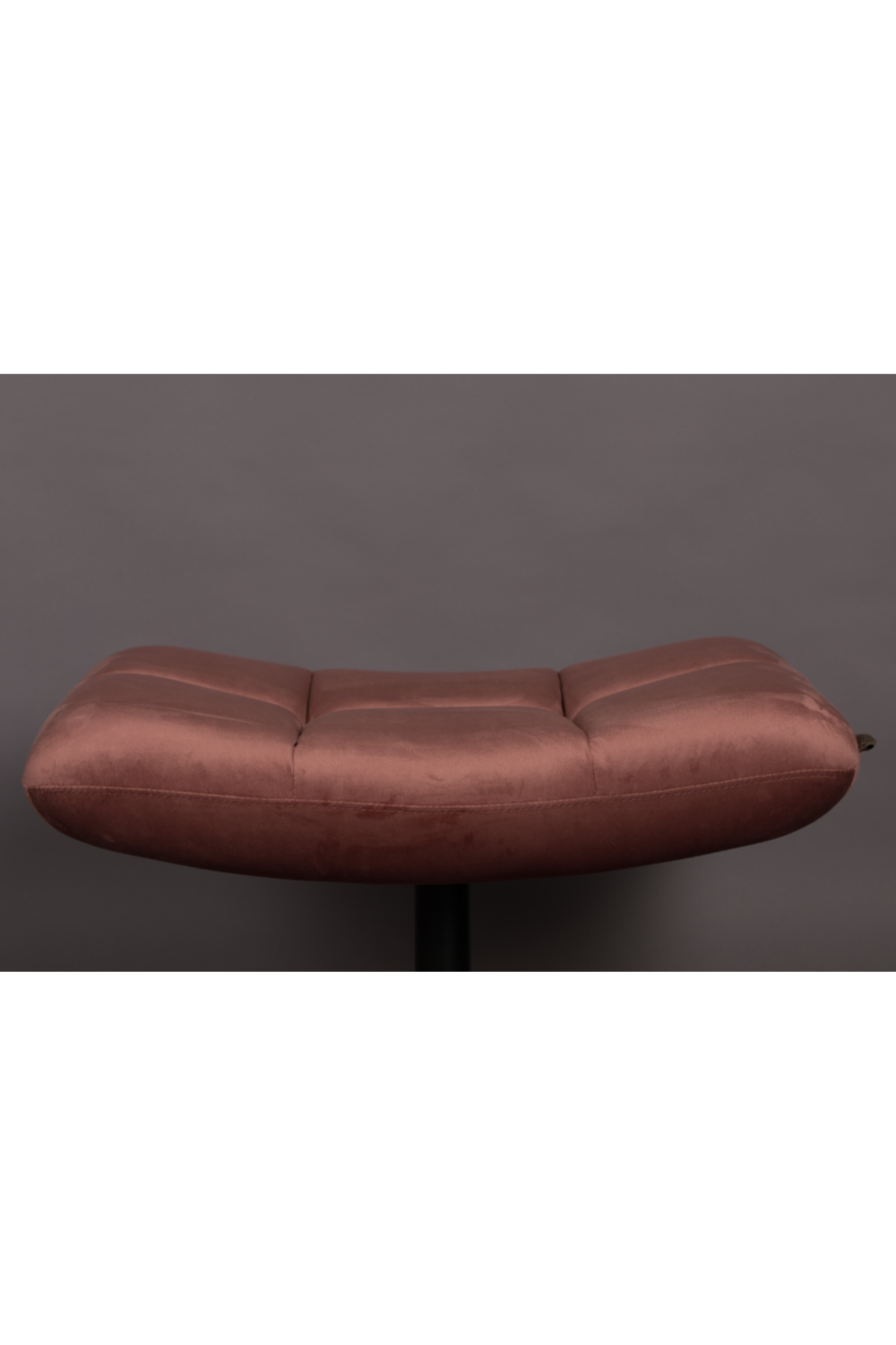 Pedestal Base Padded Hocker | Dutchbone Bar | Oroa.com