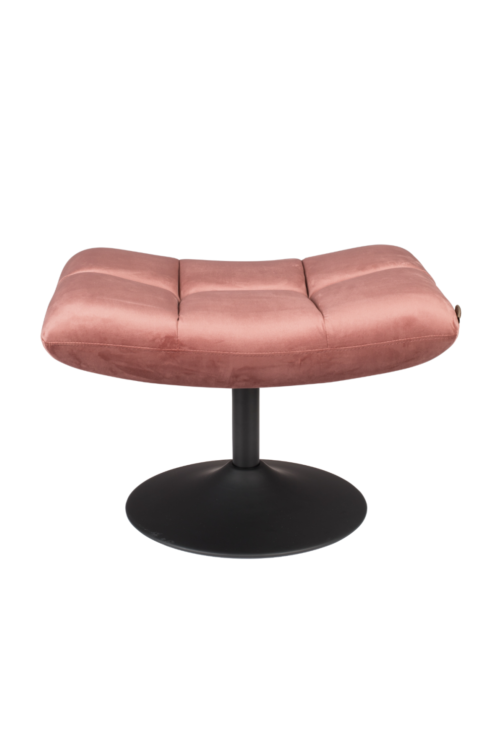 Pedestal Base Padded Hocker | Dutchbone Bar | Oroa.com
