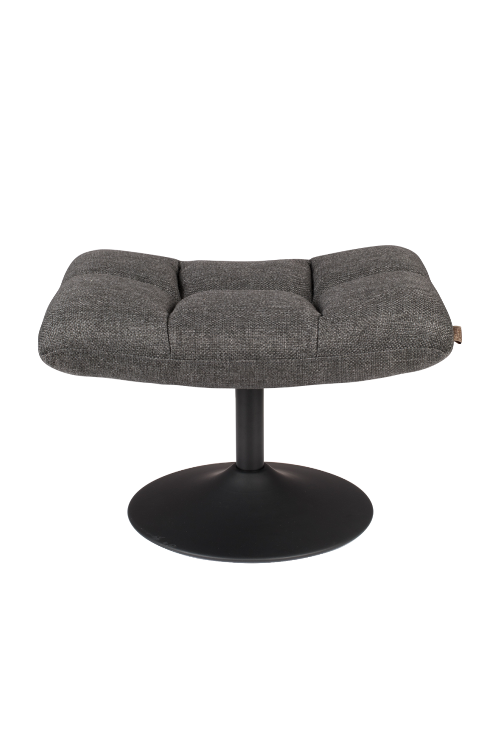 Pedestal Base Padded Hocker | Dutchbone Bar | Oroa.com