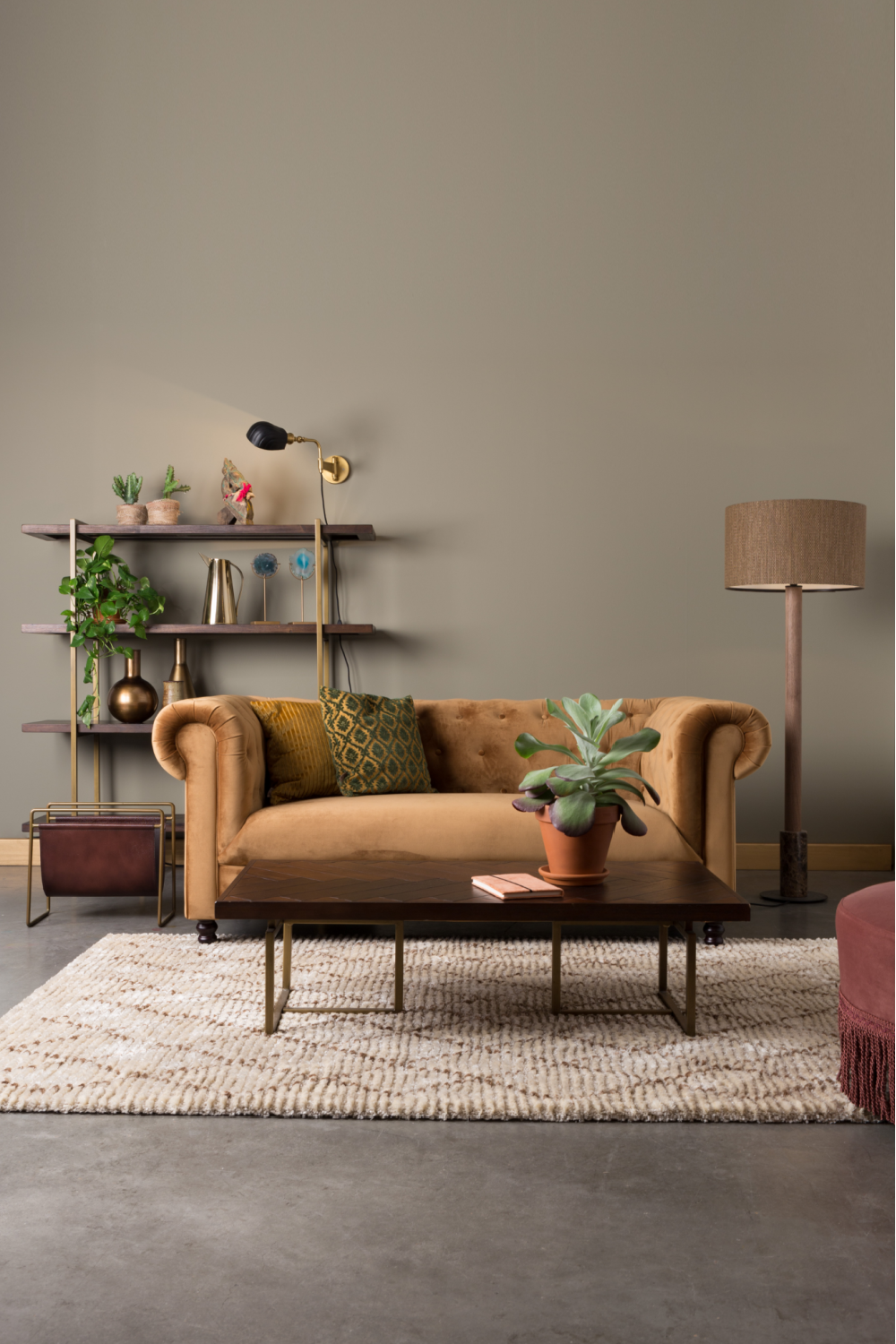 Acacia Wood 4-Shelf Bookcase | Oroa.com