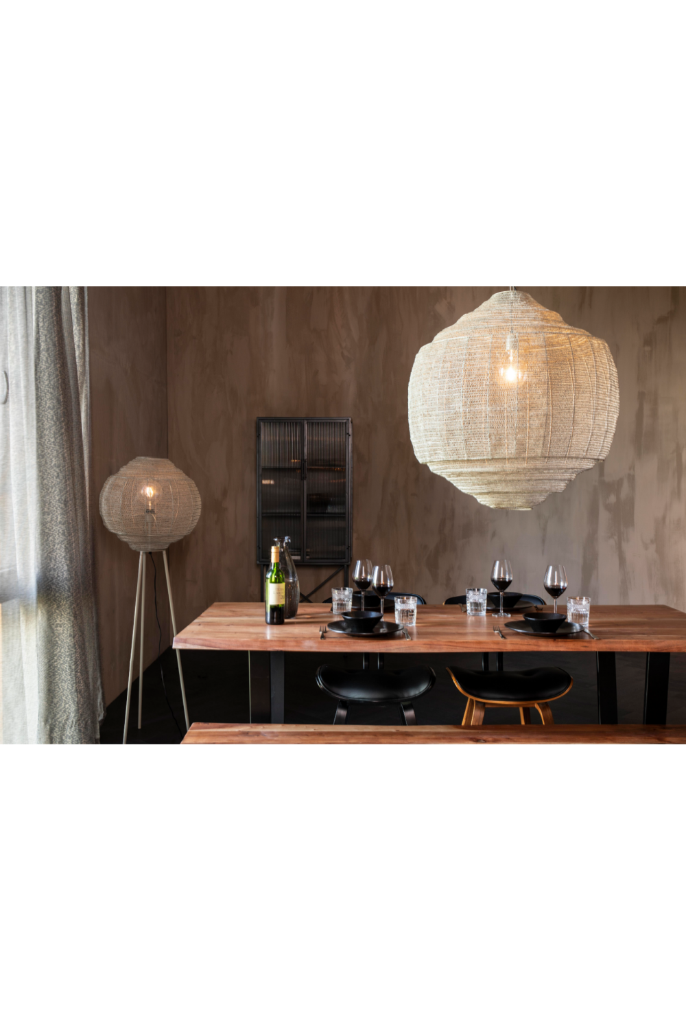 Industrial Tripod Floor Lamp | Dutchbone Meezan | OROA.com