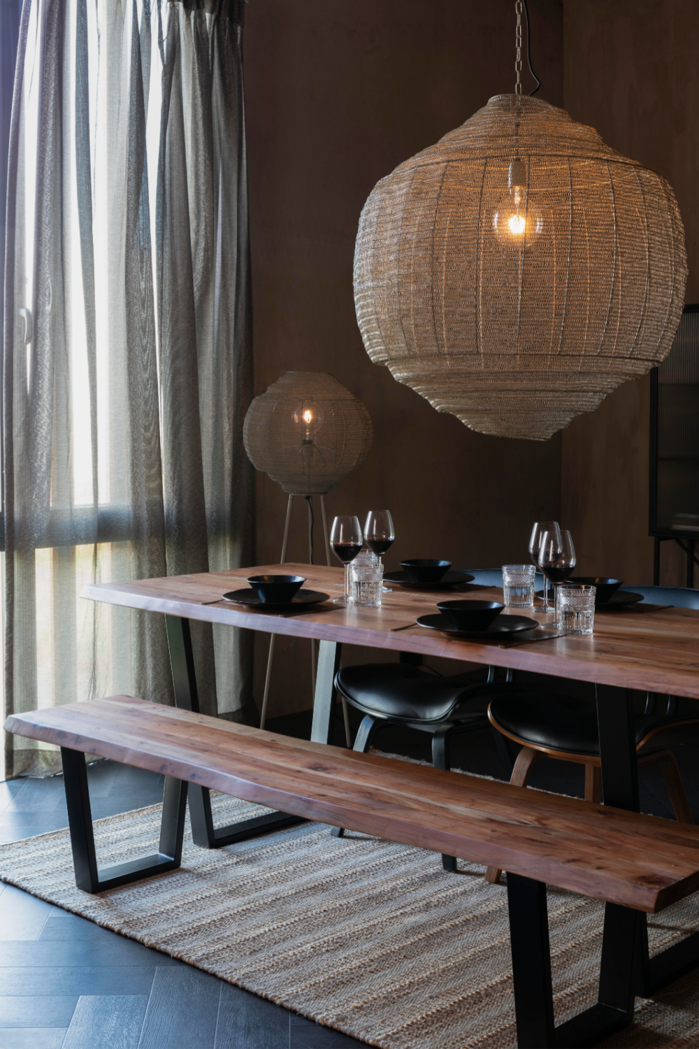 Industrial Tripod Floor Lamp | Dutchbone Meezan | OROA.com