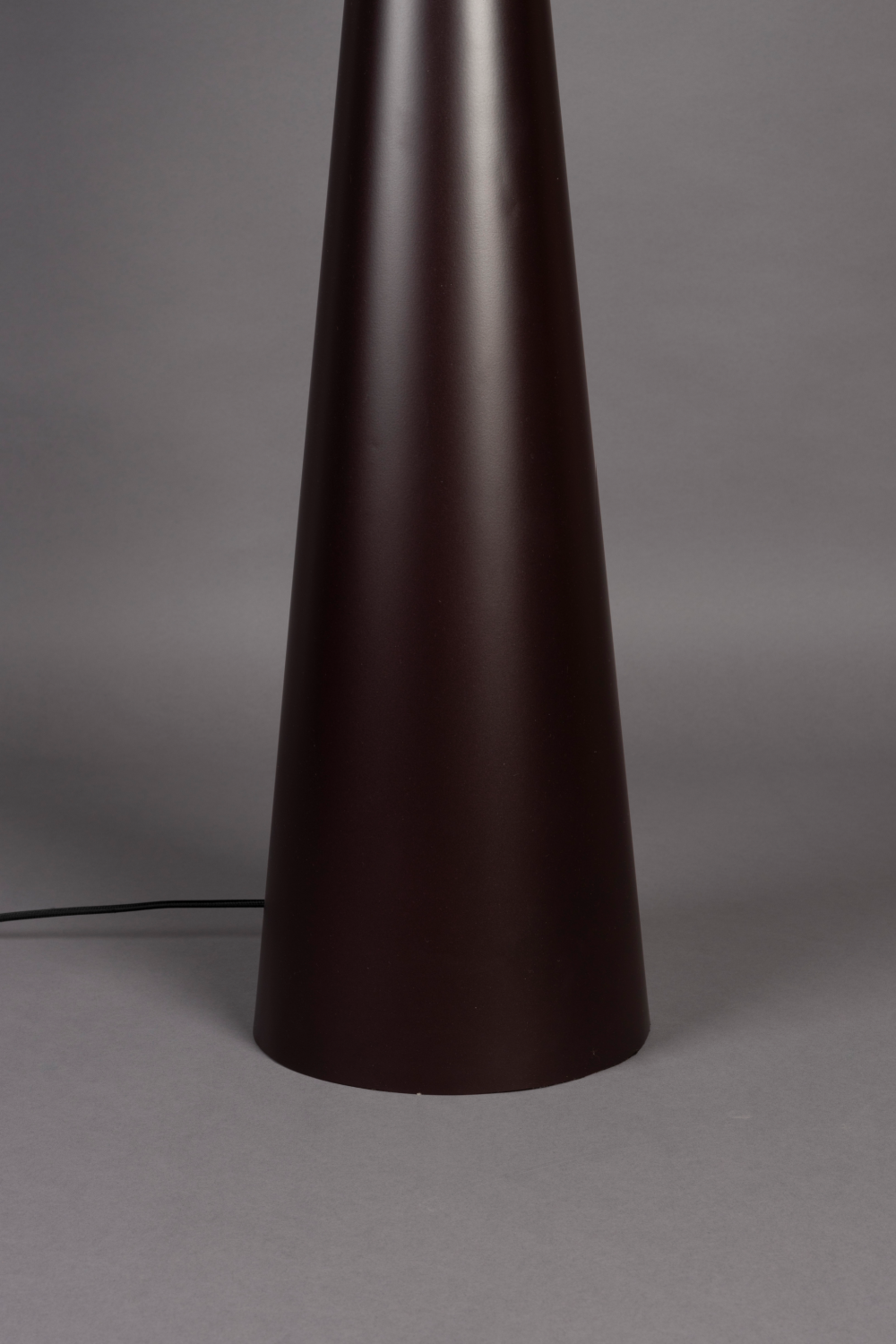 Beige Bouclé Conical Floor Lamp | Oroa.com