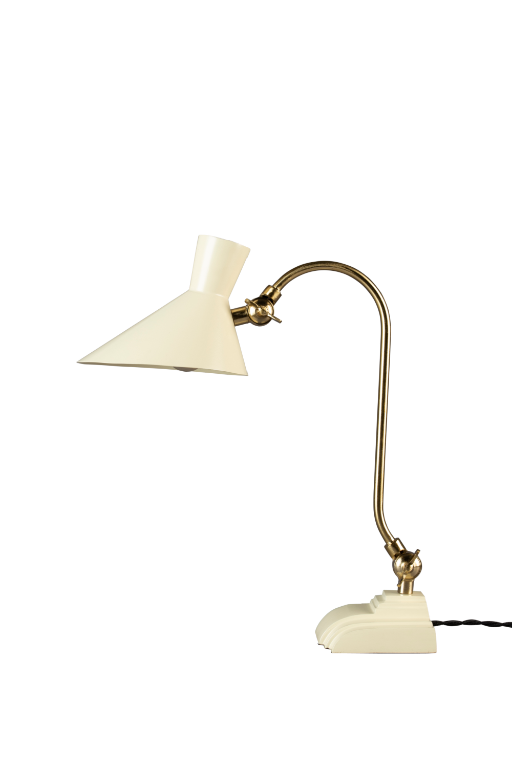 Ivory Colored Desk Lamp | Dutchbone Gaia | OROA.com