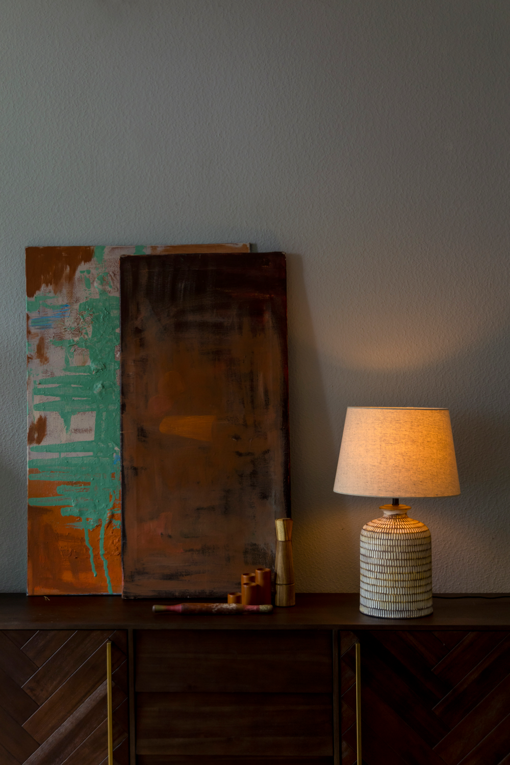 Ceramic Base Table Lamp | Dutchbone Russel | OROA.com