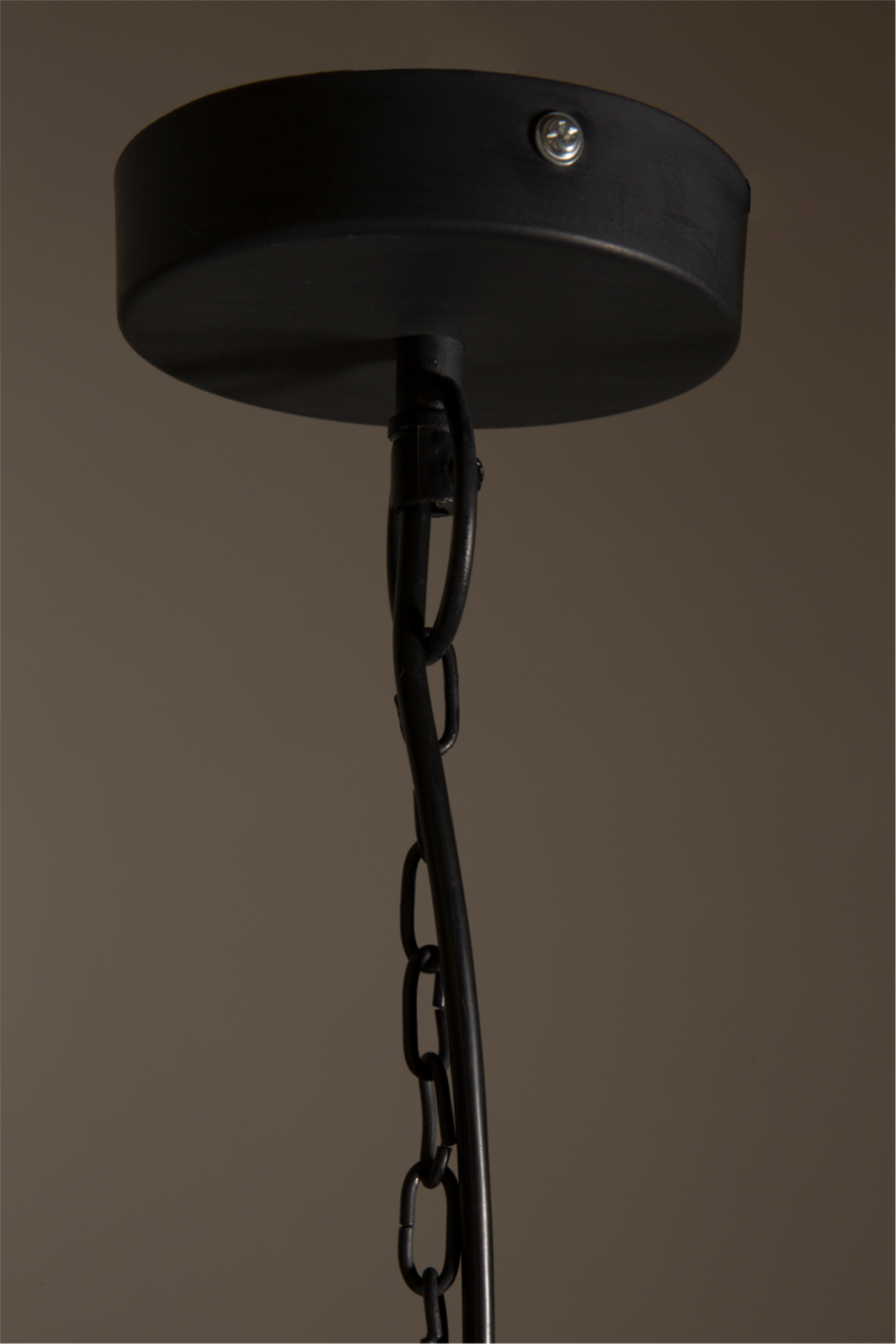 Black Metal Hanging Light | Dutchbone Raw | Oroa