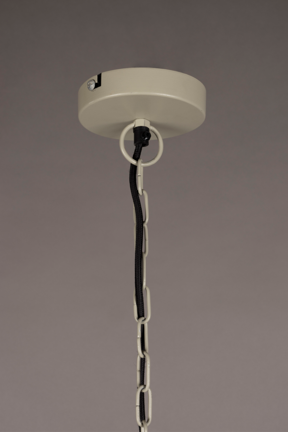 Round Gray Pendant Lamp | Dutchbone Meezan | OROA.com