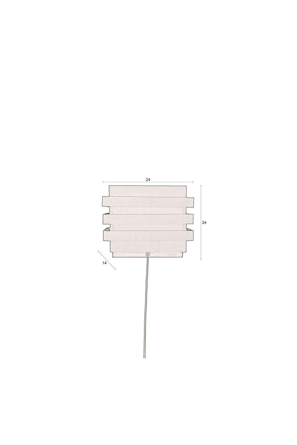 Modern Wall Lamp | Dutchbone Dumont | OROA.com