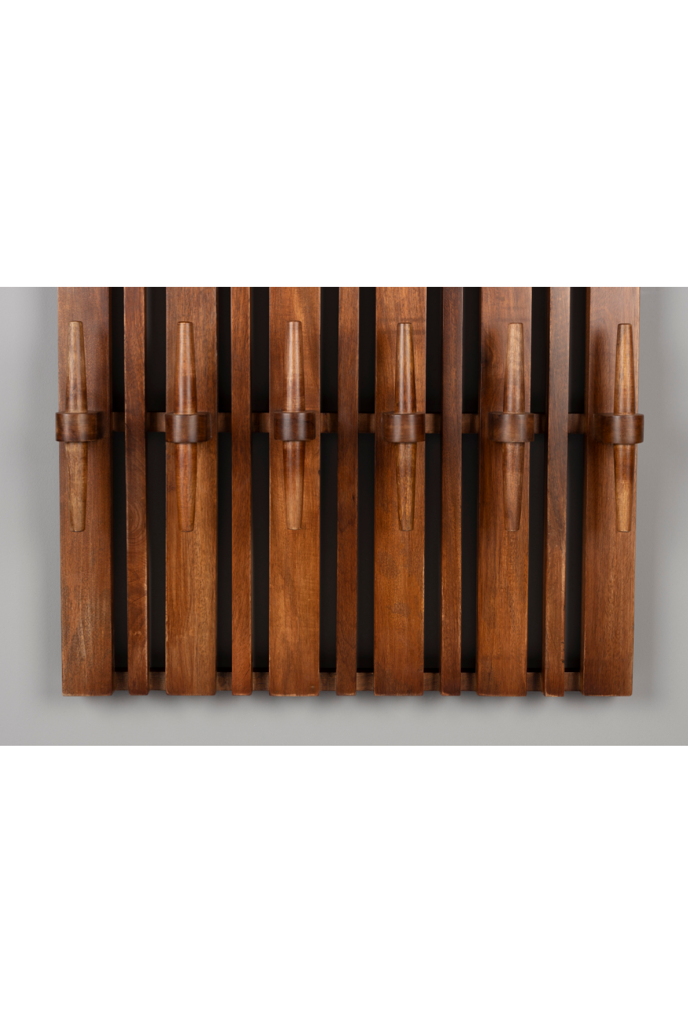 Wooden Wall Coat Rack With Shelf | Dutchbone Jakub | OROA.com
