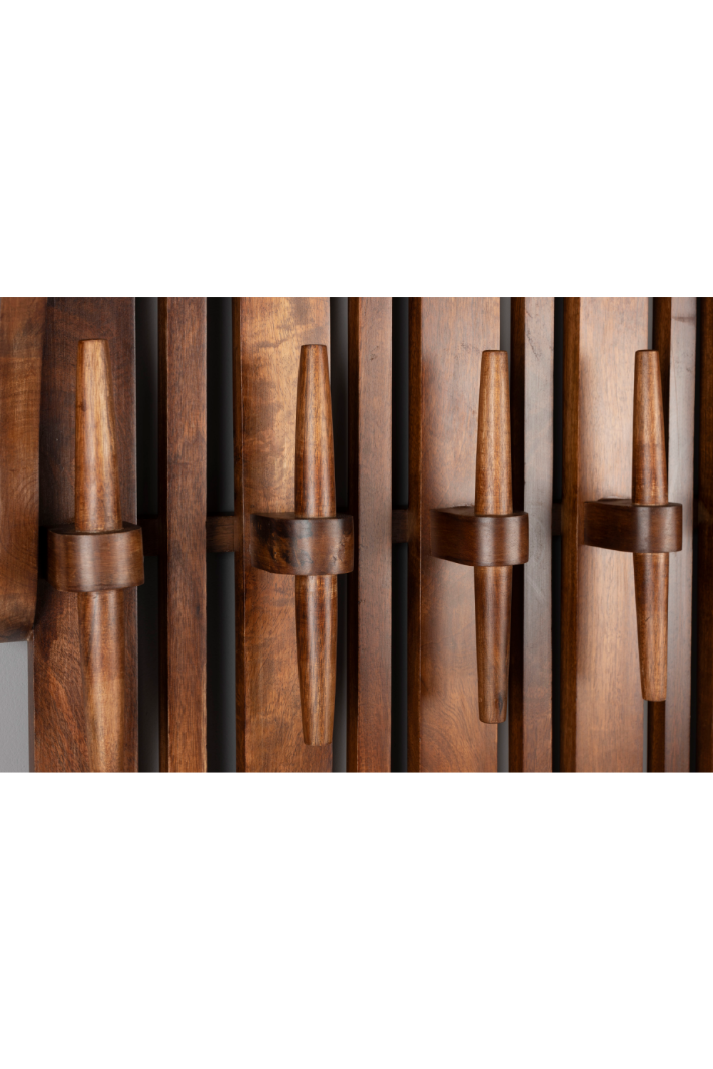 Wooden Wall Coat Rack With Shelf | Dutchbone Jakub | OROA.com