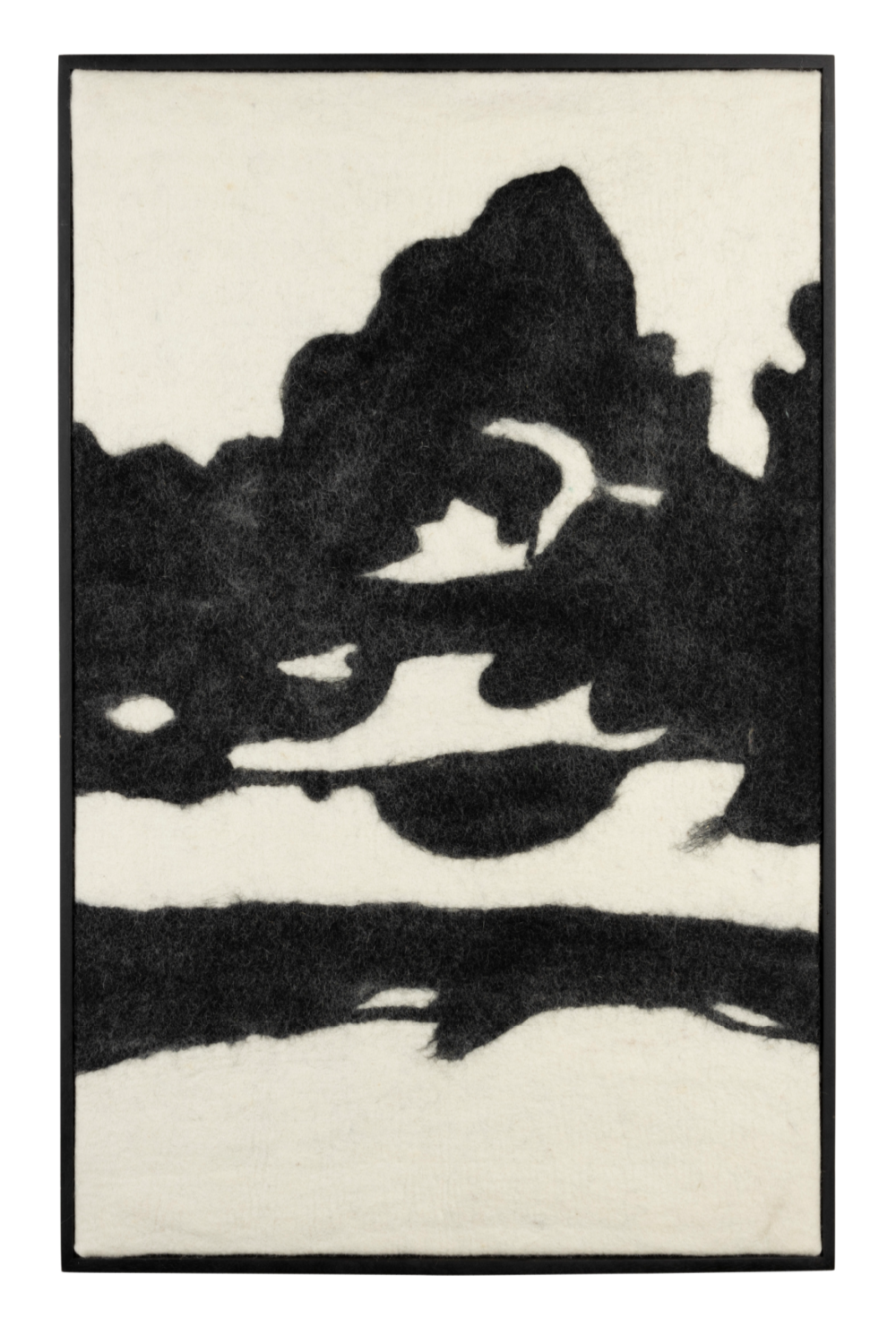 Abstract Wool Felt Walt Art | Dutchbone Sameer | OROA.com