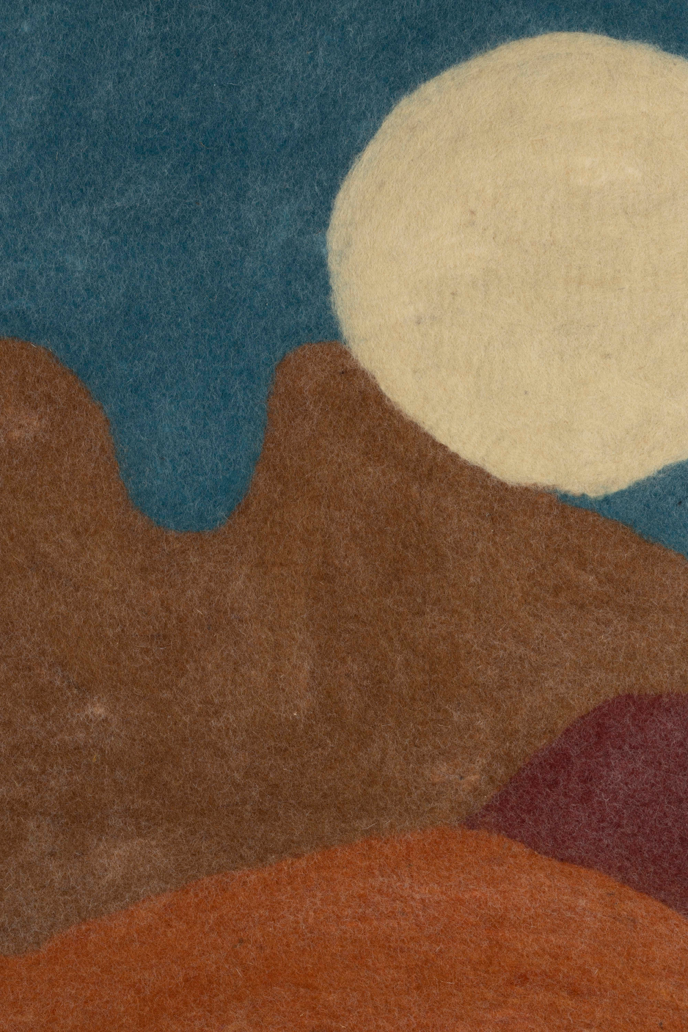 Wool Felt Wall Art | Dutchbone Chandra | OROA.com