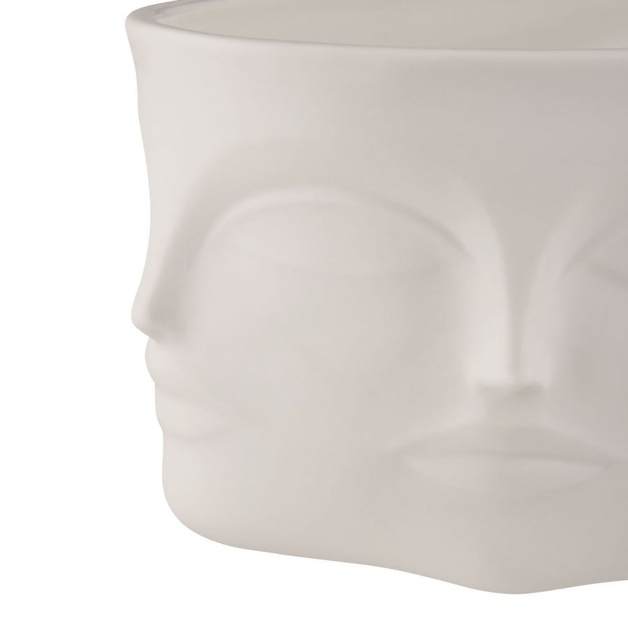 Unglazed Porcelain Long Bowl | Jonathan Adler Dora Maar | Oroa.com