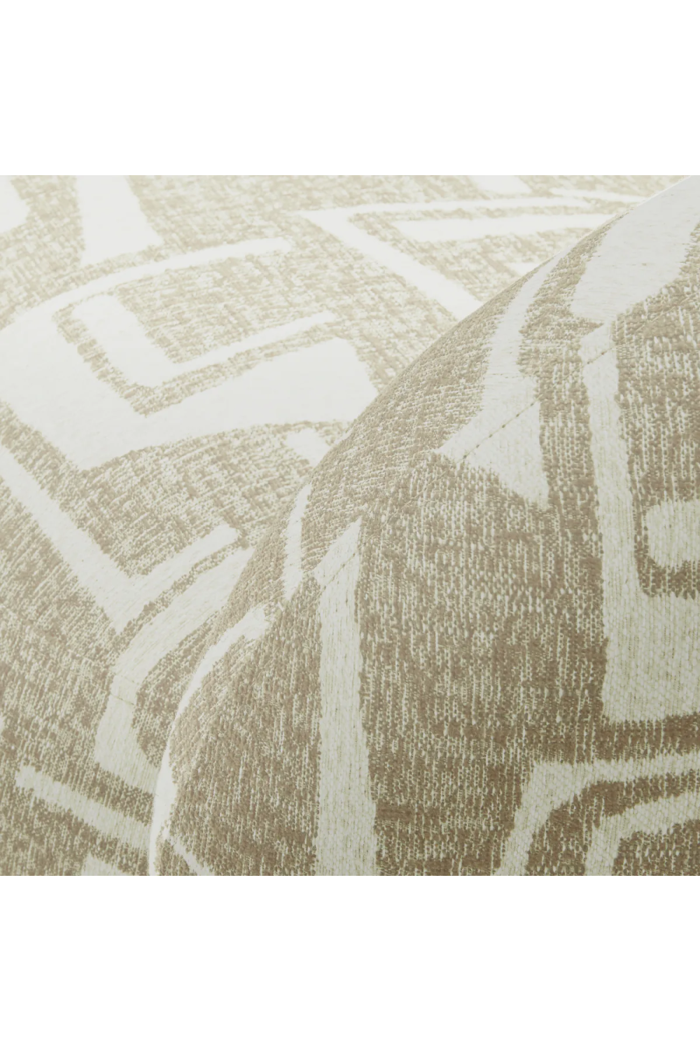 Brass Base Curved Swivel Chair | Eichholtz Brice | Oroa.com