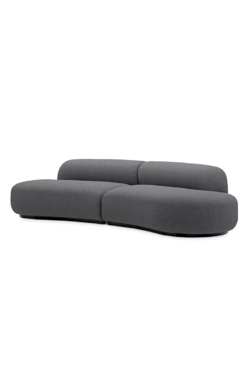 Fabric Curved Sofa S | Eichholtz Bjorn | Oroa.com