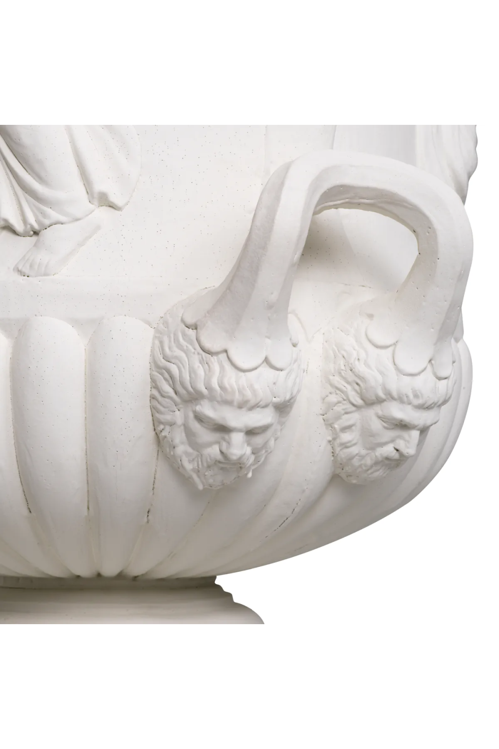 White Classical Relief Vase | Met x Eichholtz Calyx-krater | Oroatrade.com