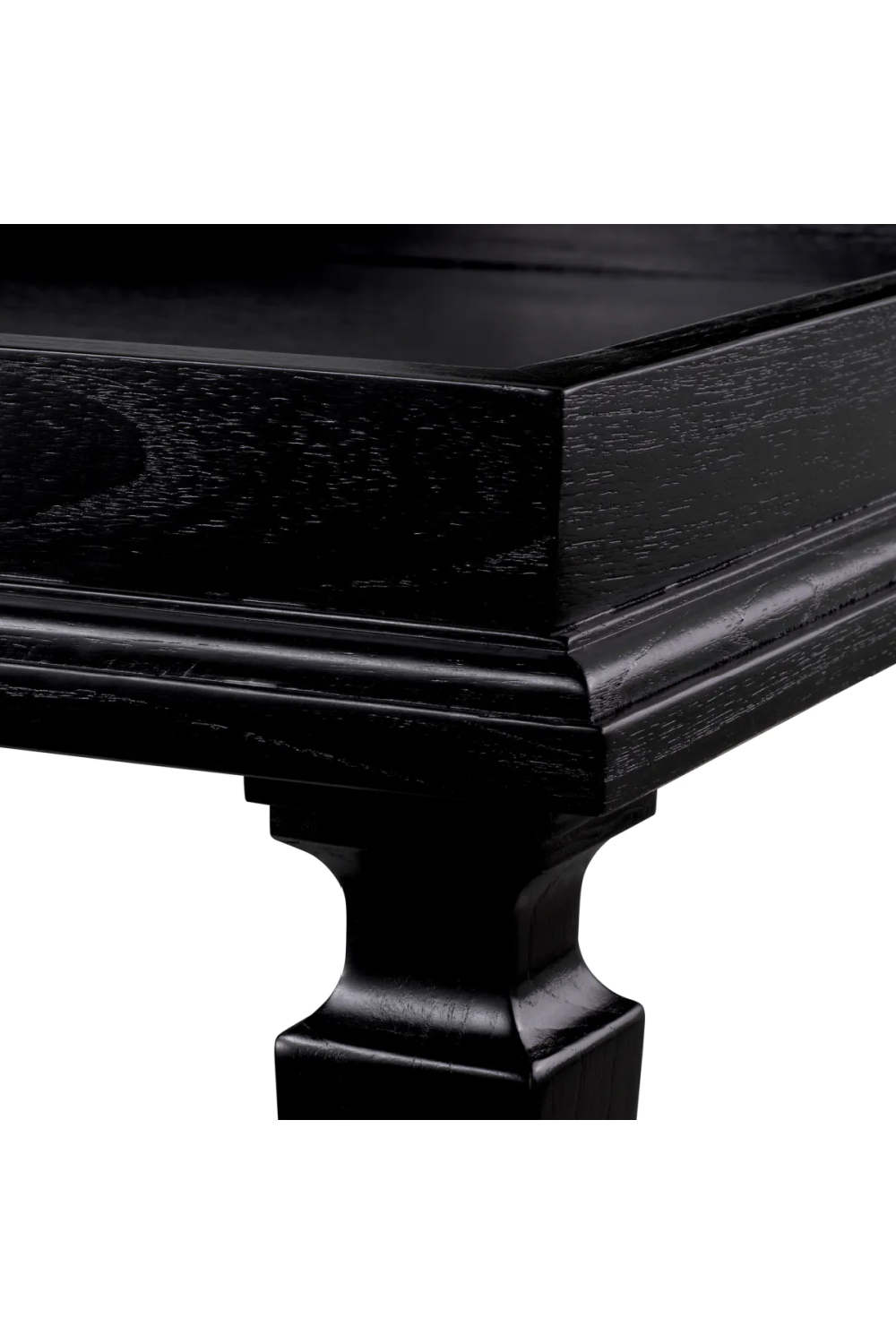 Black Rectangular Coffee Table | Met x Eichholtz Americana | Oroatrade.com