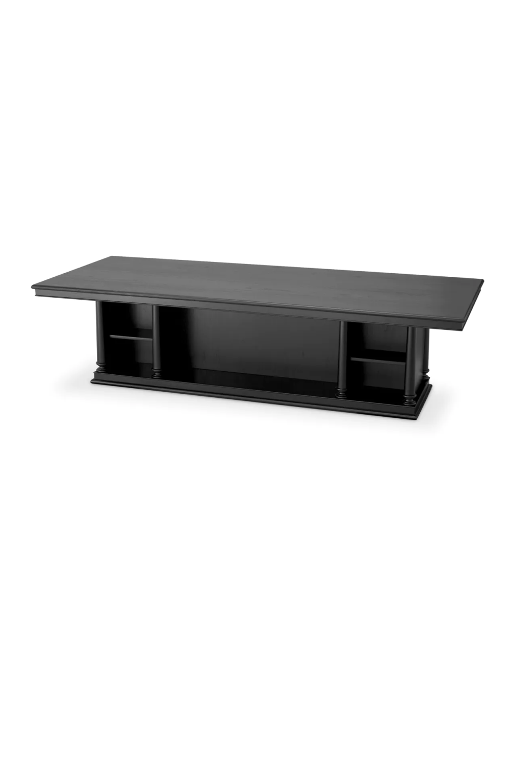 Black Veneer Center Table | Met x Eichholtz Library | Oroatrade.com
