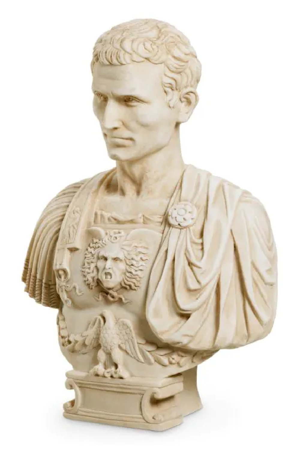 Ancient Rome Inspired Sculpture | Met x Eichholtz Bust of Julius Caesar | Oroatrade.com