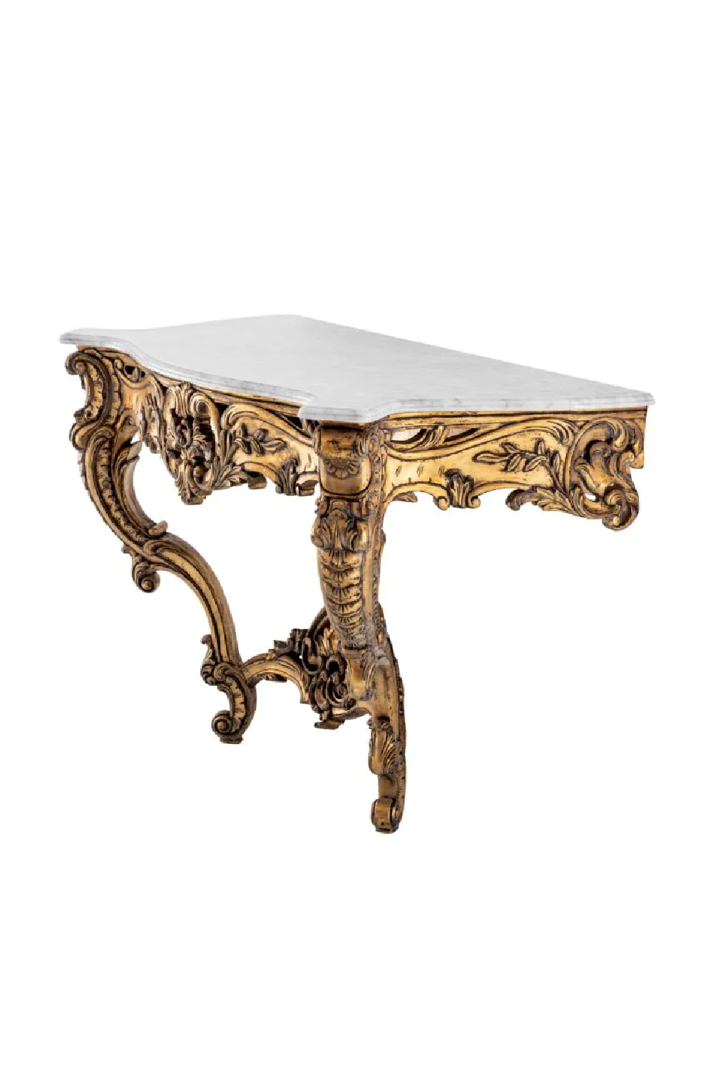 Carved Gold Console Table | Met x Eichholtz Rococo | Oroa.com
