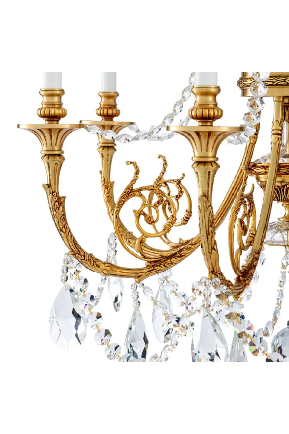 Mid-Century Crystal Chandelier | Met x Eichholtz Duvaux | Oroatrade.com