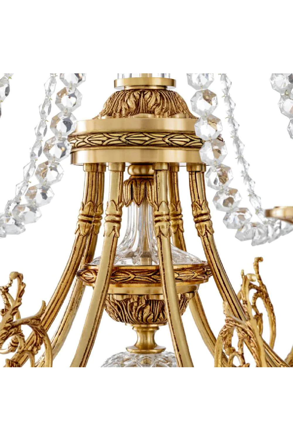 Mid-Century Crystal Chandelier | Met x Eichholtz Duvaux | Oroatrade.com