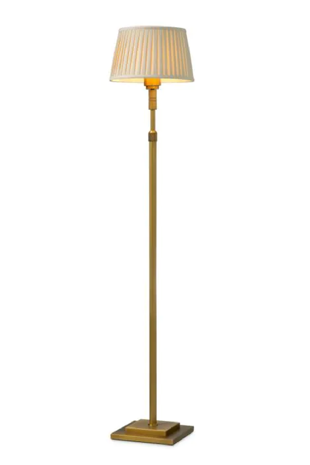 Pleated Shade Adjustable Floor Lamp | Met x Eichholtz Tryon | Oroa.com
