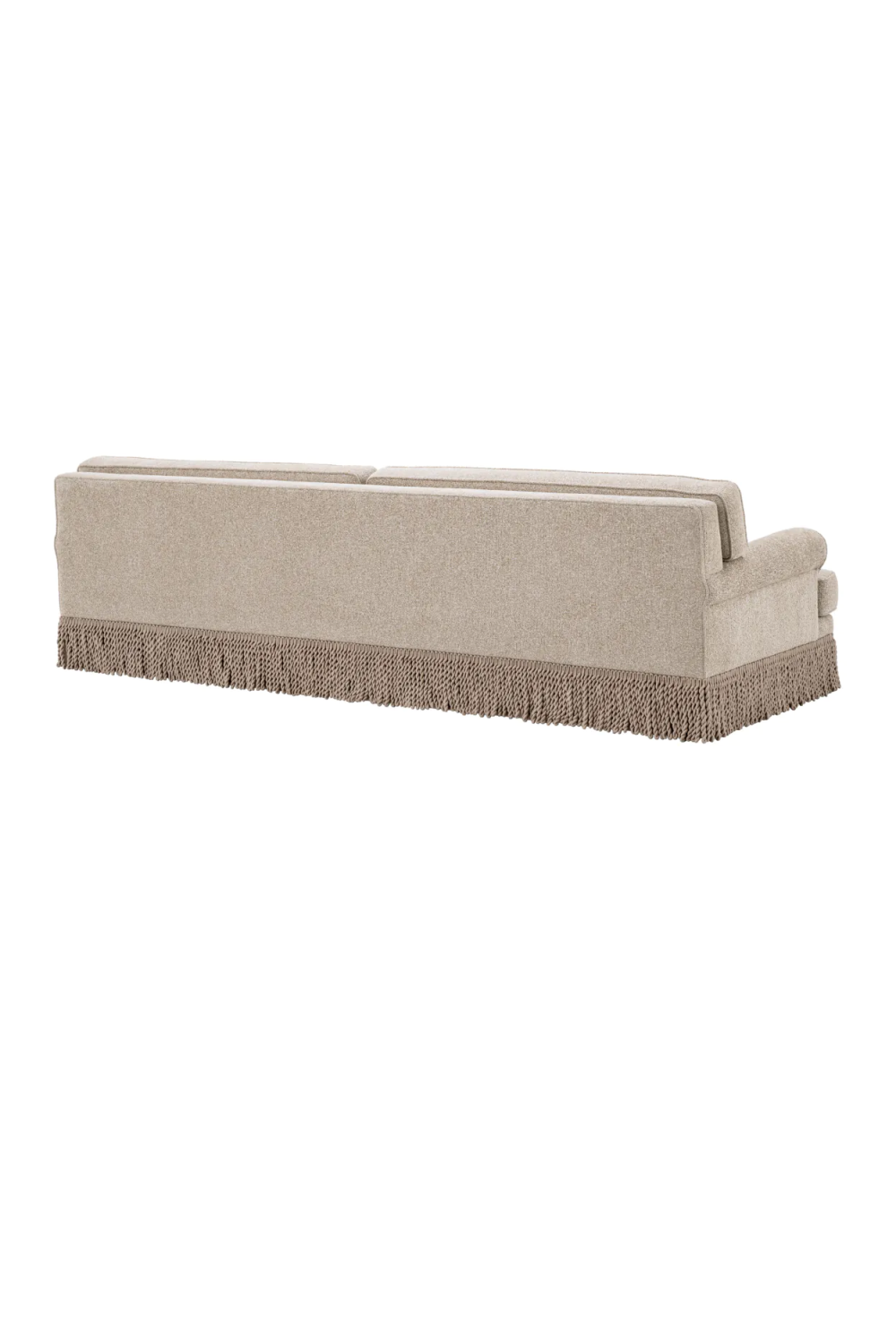 Beige Fringed Sofa | Met x Eichholtz Madison | Oroatrade.com