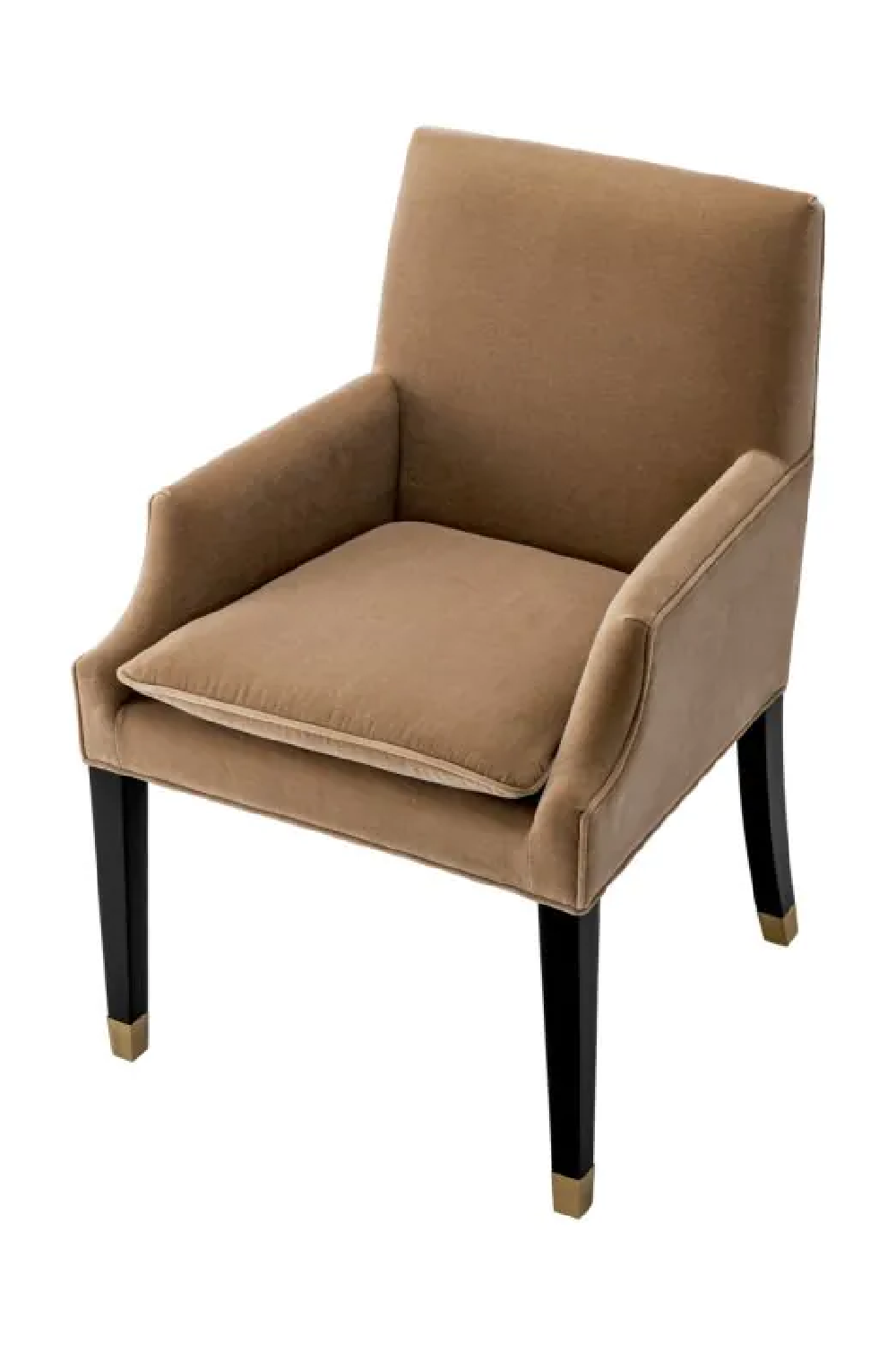 Brown Wool Dining Chair | Met x Eichholtz Clayton | Oroa.com