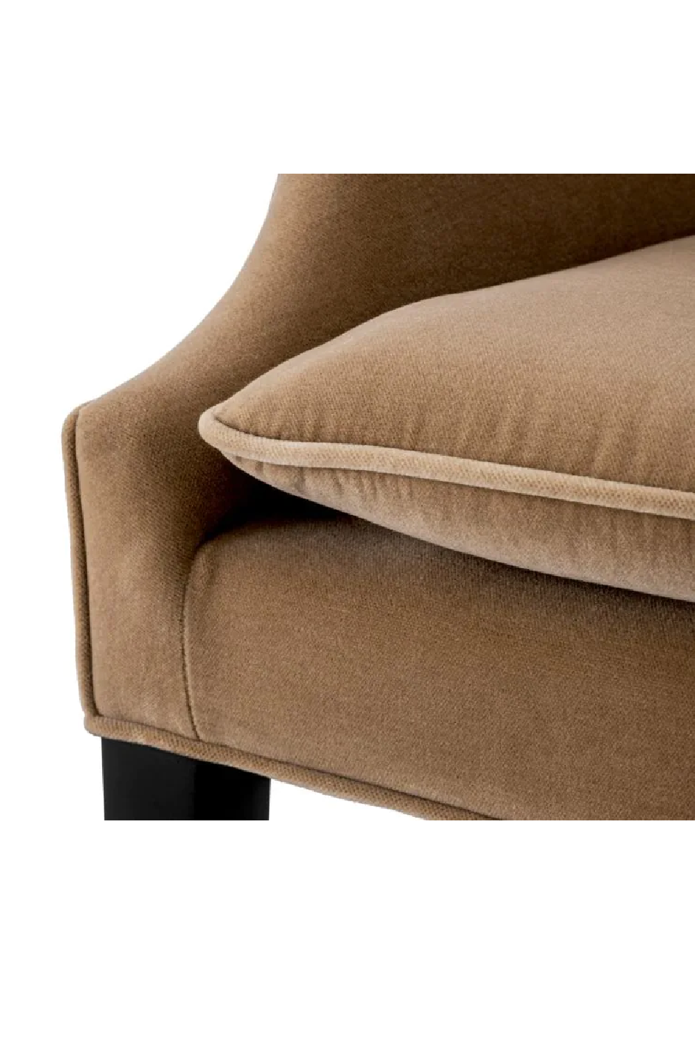 Brown Wool Dining Chair | Met x Eichholtz Clayton | Oroa.com