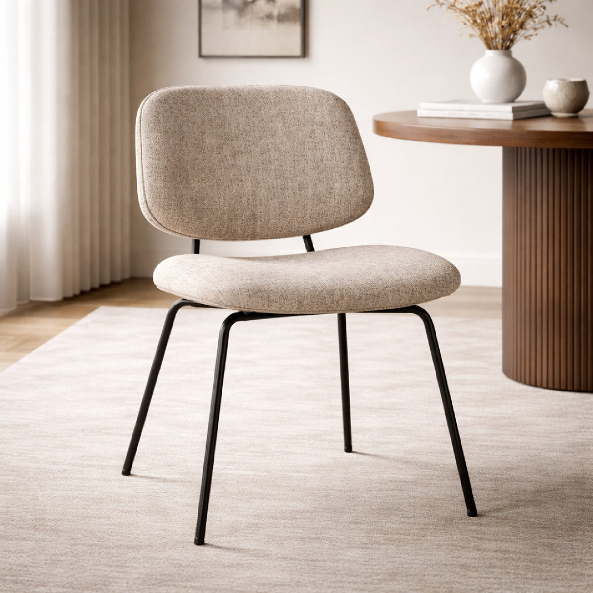 Beige Fletcher Dining Chair | Oroa.com