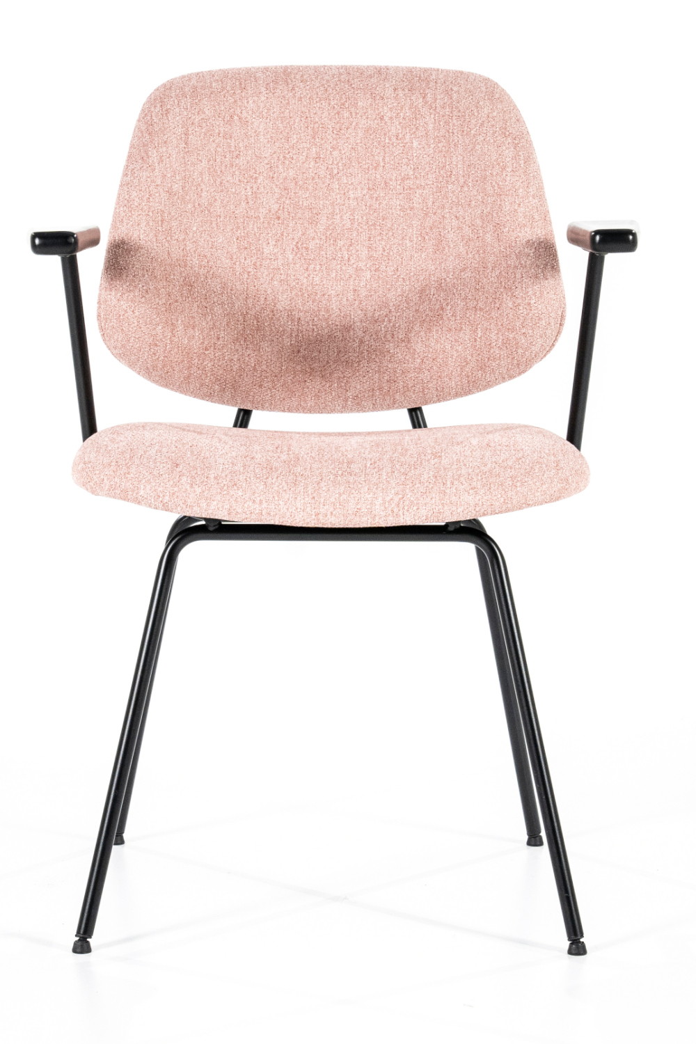 Pink Fletcher Dining Chair With Armrest | Eleonora Lynn | OROA.com