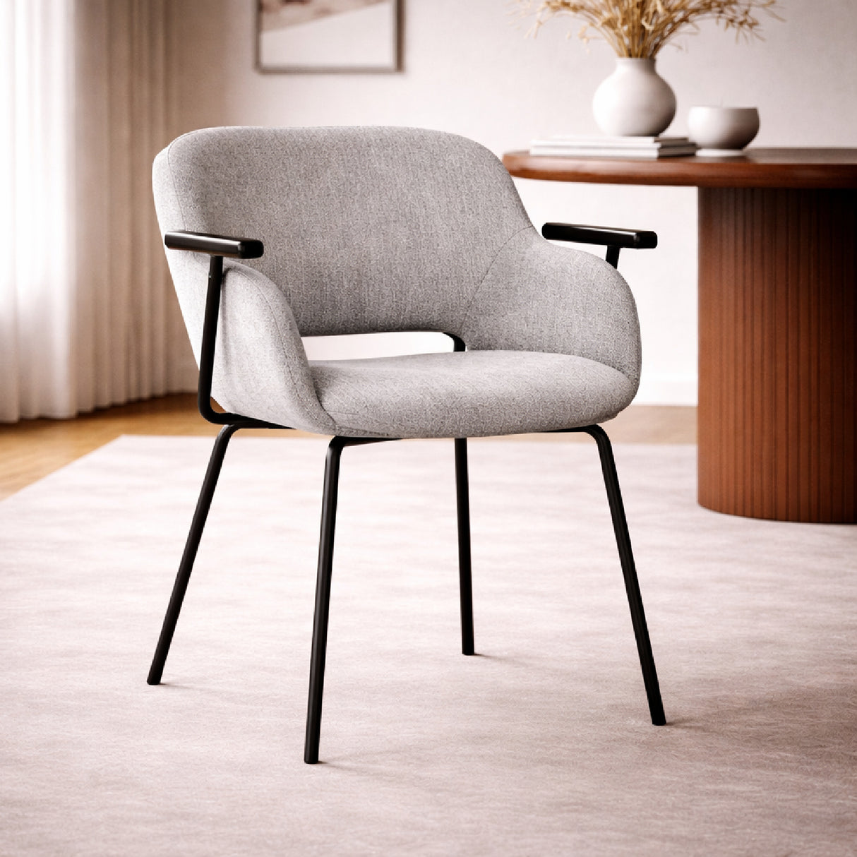 Fletcher Dining Chair With Armrest | Oroa.com
