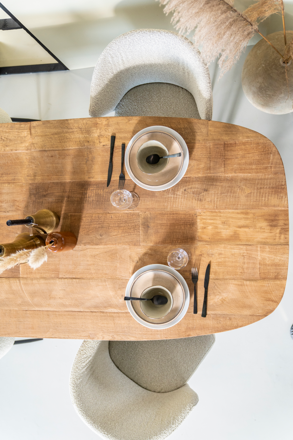 Treated Teak Dining Table | Oroa.com