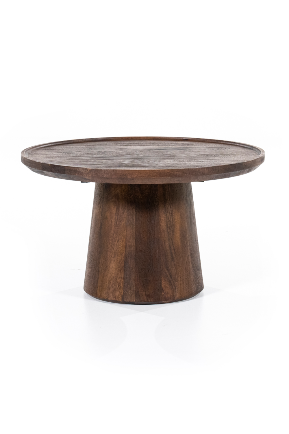 Wooden Pedestal Coffee Table | Oroa.com