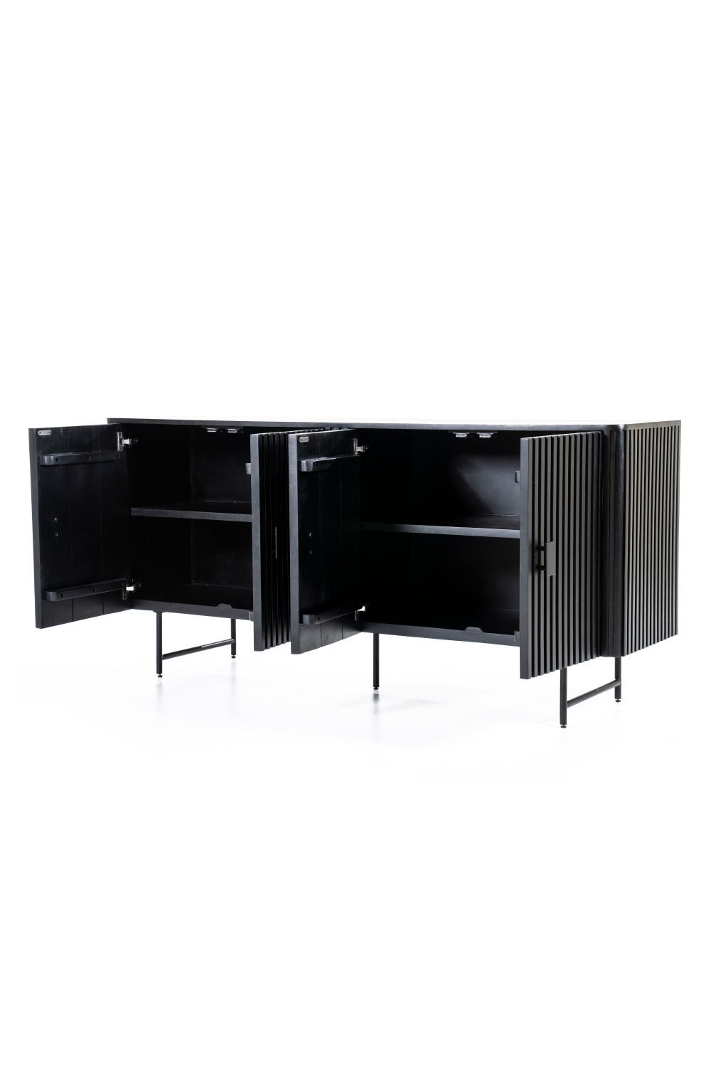 Wooden 4-Door Sideboard | Oroa.com